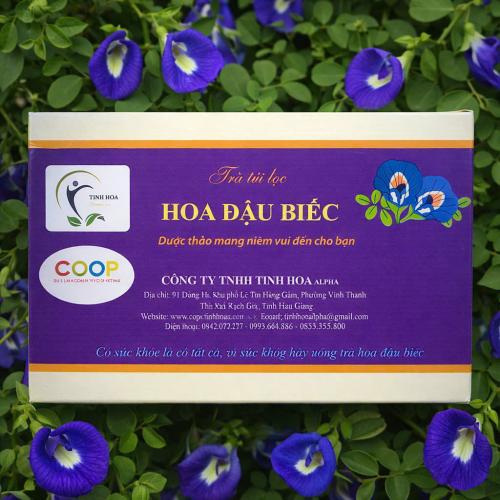 Trà hoa đậu biếc- biến sắc kỳ diệu